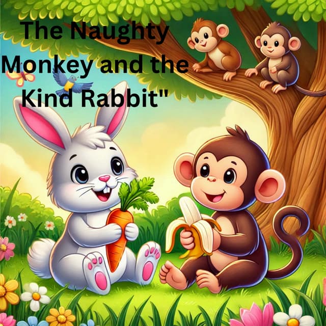 naughty monkey and kind rabbit short story