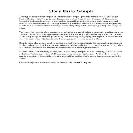 Story Essay Sample.pdf