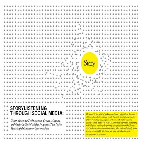 Storylistening Through Social Media