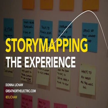 Storymapping The User Experience