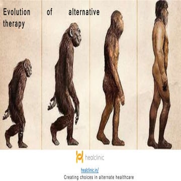 Evolution of Alternative Therapy | PPTX