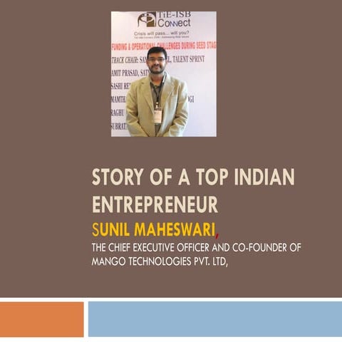 Story Of A Top Indian Entrepreneur