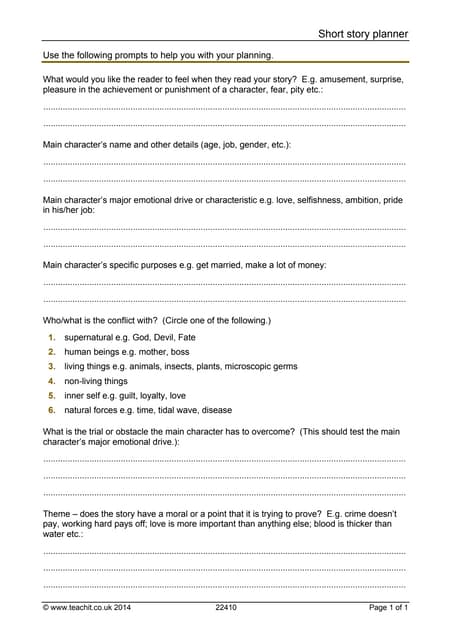 Story planner