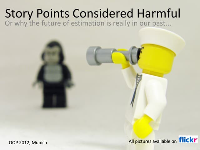 Story Points considered harmful – a new look at estimation techniques