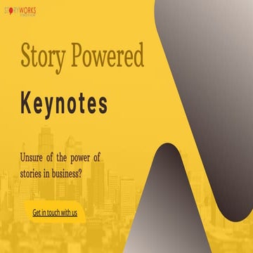 Strategic Storytelling | Business Presentation Techniques | PDF
