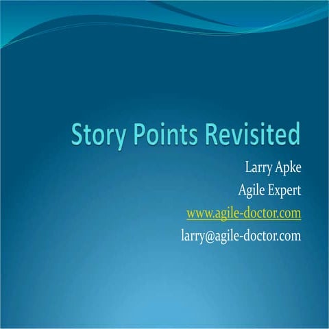Story Points Revisited