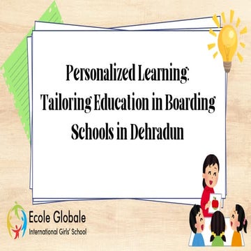 Personalized Learning: Tailoring Education in Boarding Schools in ...