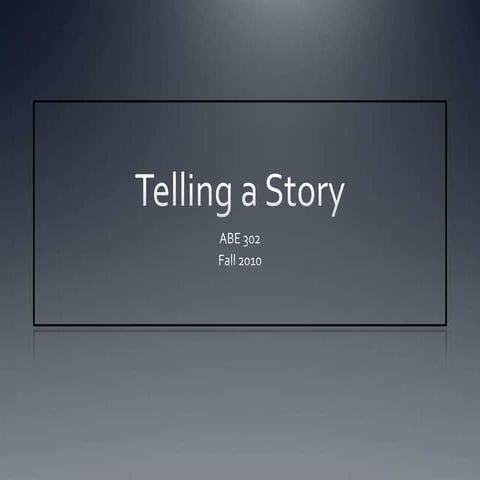 Storytelling