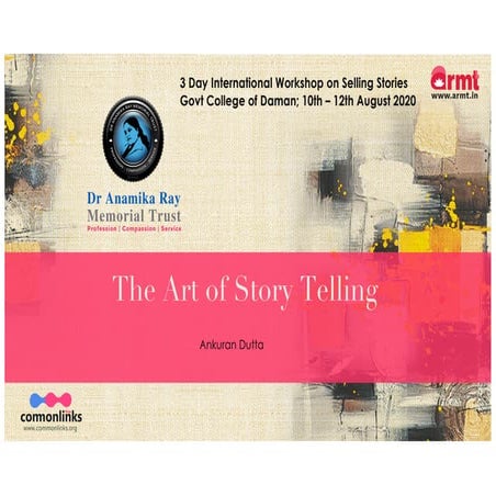 The Art of Storytelling