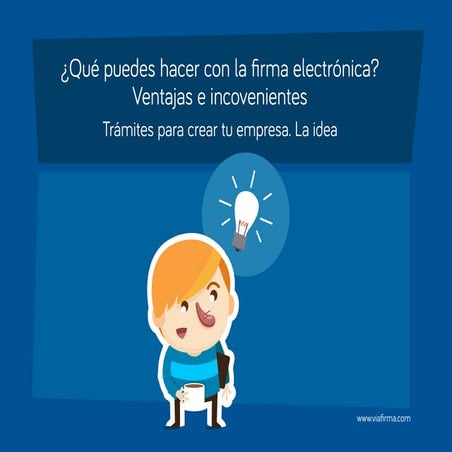 Trámites para crear tu empresa. La idea