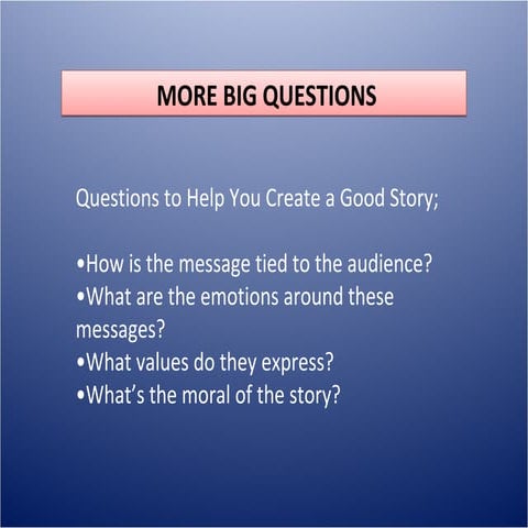 Introduction to Storytelling | PPT