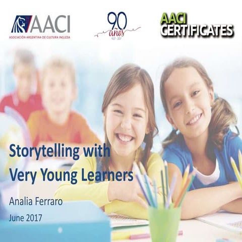 Storytelling  AACI Certificates 2017