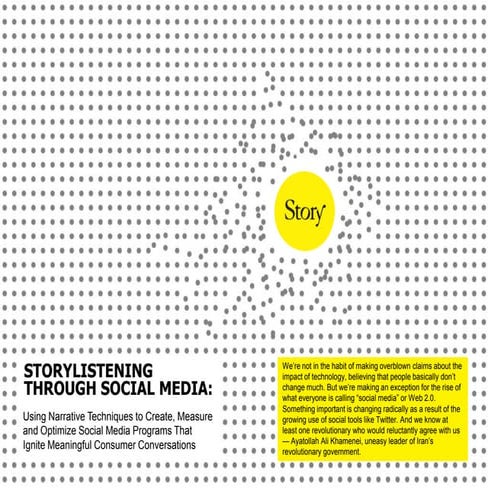 Story Listening Through Social Media eBook - Story Worldwide