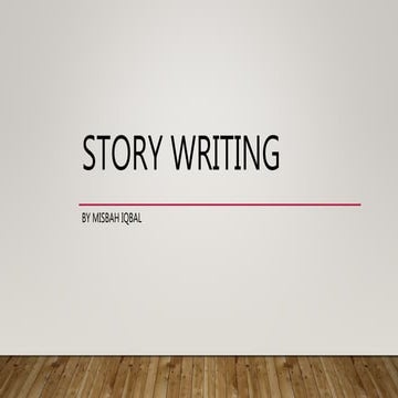 Story writing