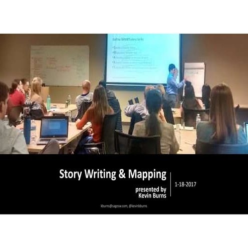 Story writing and mapping