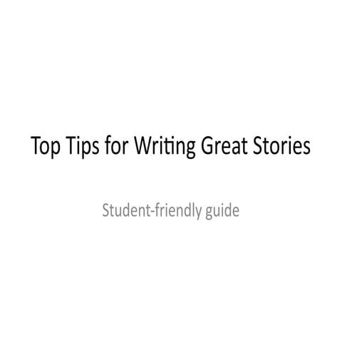 writing guide for eso Story_Writing_Tips.pptx