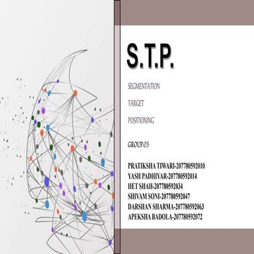 STP in marketing MBA 