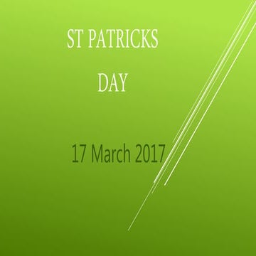 St patricks day