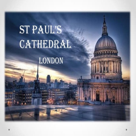 St Paul's cathedral