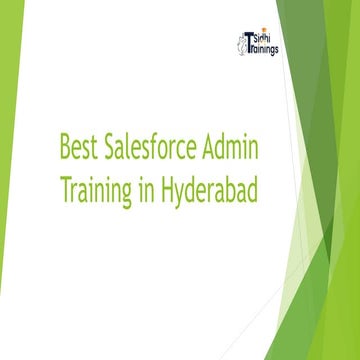 Salesforce Admin Course Online | PDF