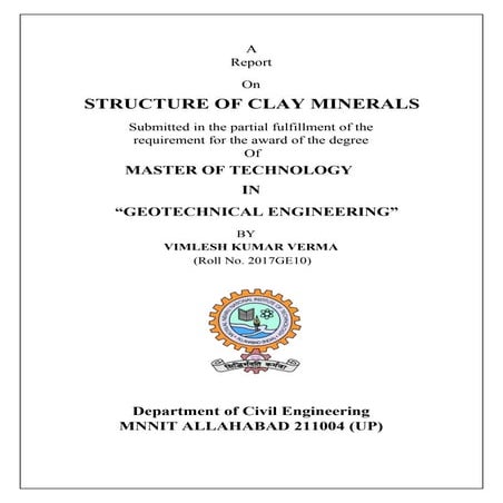Str. clay minerlogy