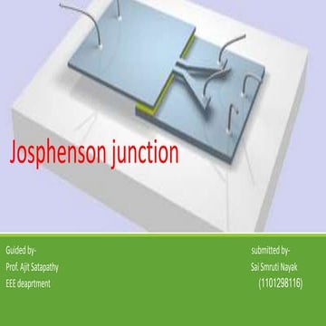 josphenson junction
