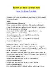Research proposal paper str 581