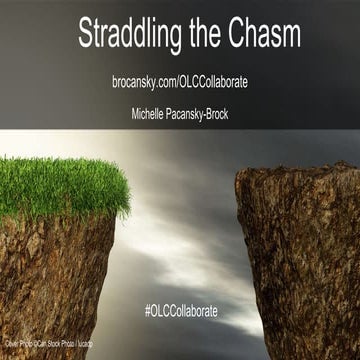 Straddling the Chasm: Creating a Culture of eLearning