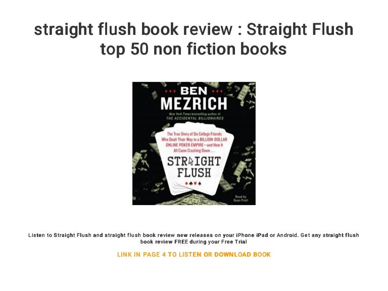 straight flush book review Straight Flush top 50 non fiction books