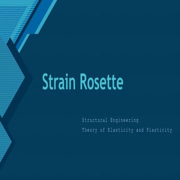 Strain rosette
