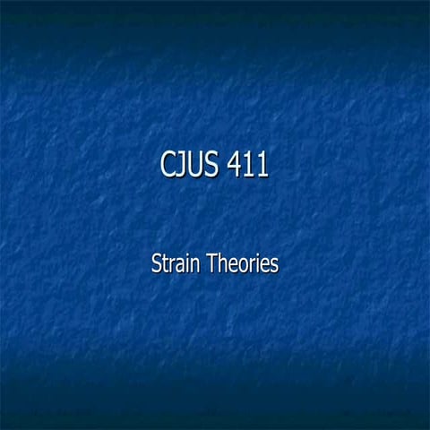 Strain theories