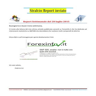 Stralcio Report Zio Romolo - LUGLIO...