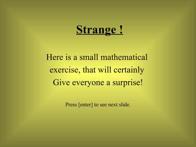 Strange