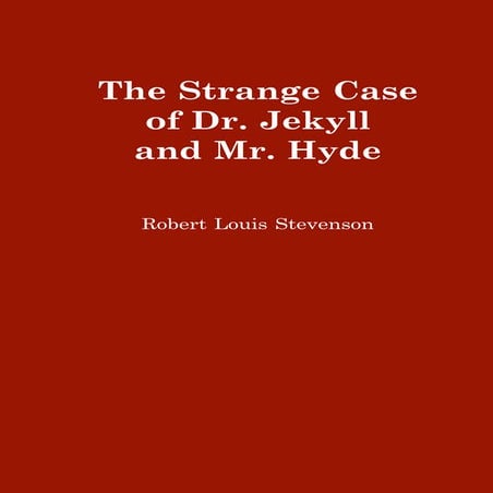 Strange Case Of Dr Jekyll And Mr Hyde Pdf