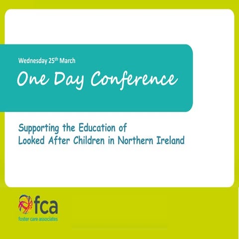 Supporting looked after learners | PPTX