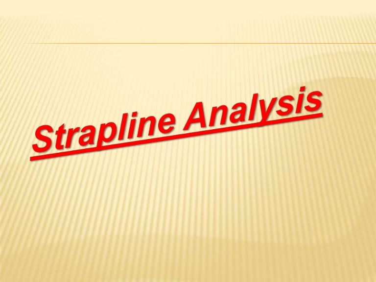Strapline Analysis