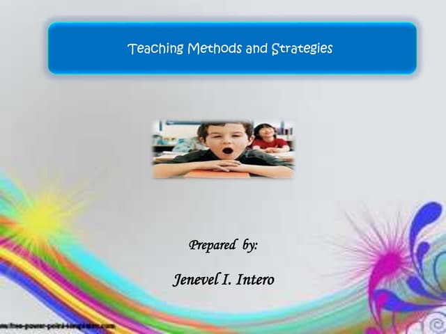 Teaching Strategies