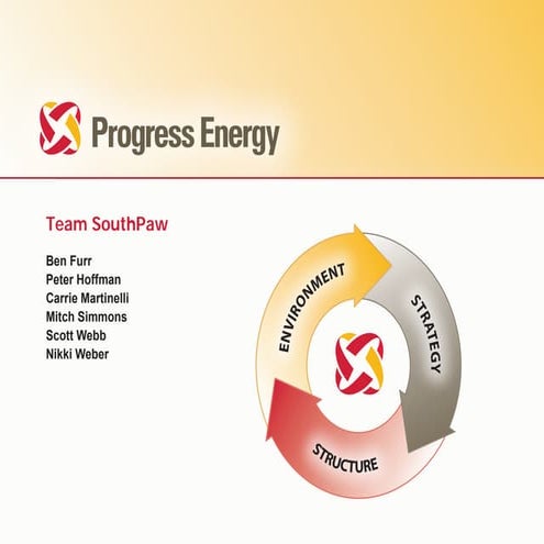 Corporate Strategy Proposal: Progress Energy