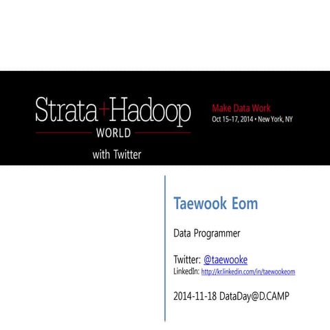 Strata Conference 2014 NYC with Twitter