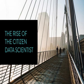 The Rise of the Citizen Data Scientist