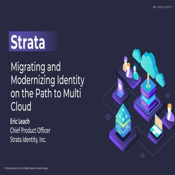 Migrating and Modernizing Identity on the Path to Multi Cloud