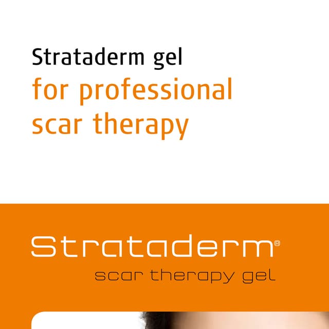 Strataderm - scar treatment and prevention with silicone