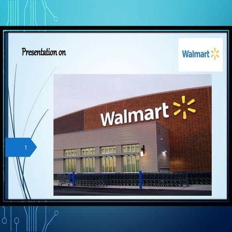  presentaion on walmart
