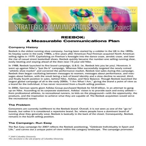 Champion's Digital Marketing Strategy | DOCX