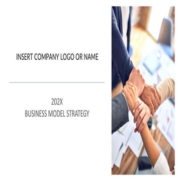 Business Model Strategy Template
