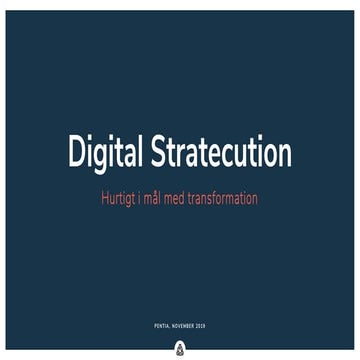 Stratecution præsentation