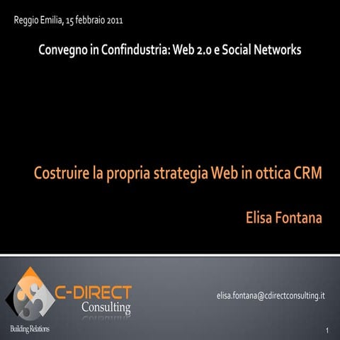 Strategia web in ottica crm