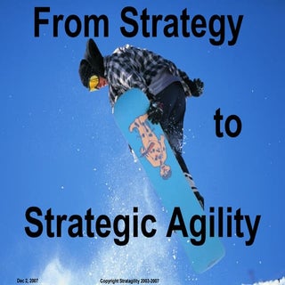 Strategic Agility