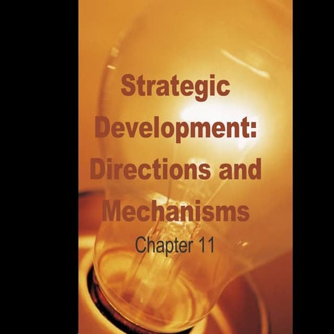 Strategic Development