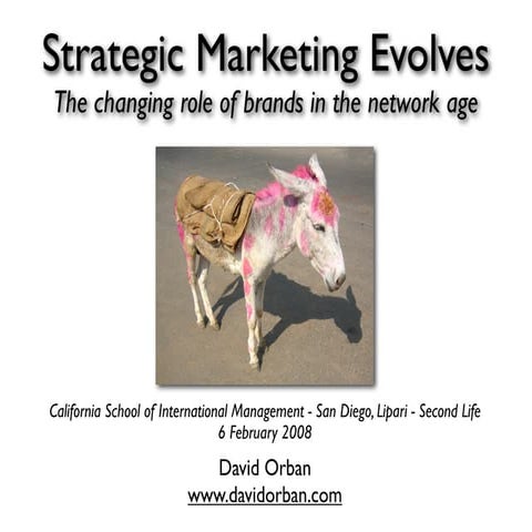 Strategic Marketing Evolves | PDF